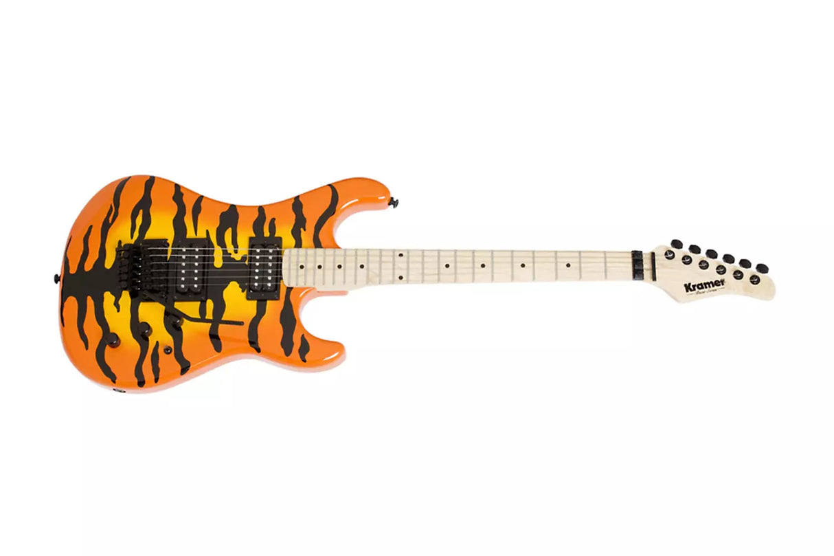 Réédition vintage Kramer Pacer - Tigre