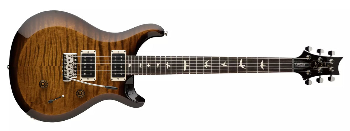 PRS S2 Custom 24 - 112818 - Black Amber