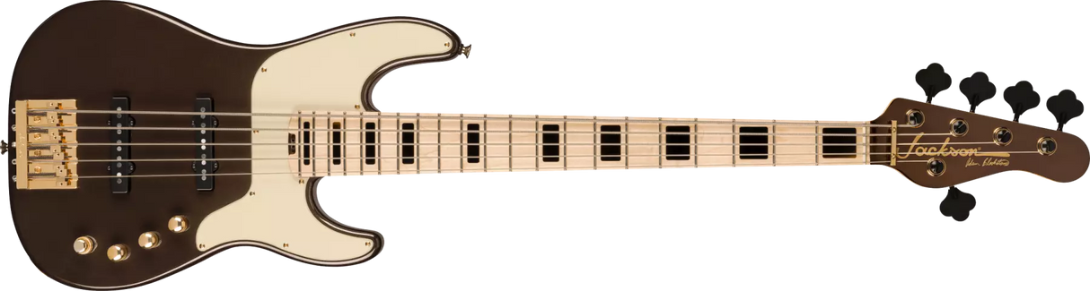 Jackson Guitars - Adam Blackstone Gladys Jackson Pro Series Signature 5-String Concert Bass, Maple Fingerboard - Black Stone