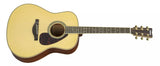 Guitare acoustique/électrique Dreadnought Yamaha A.R.E. avec étui rigide - Acajou