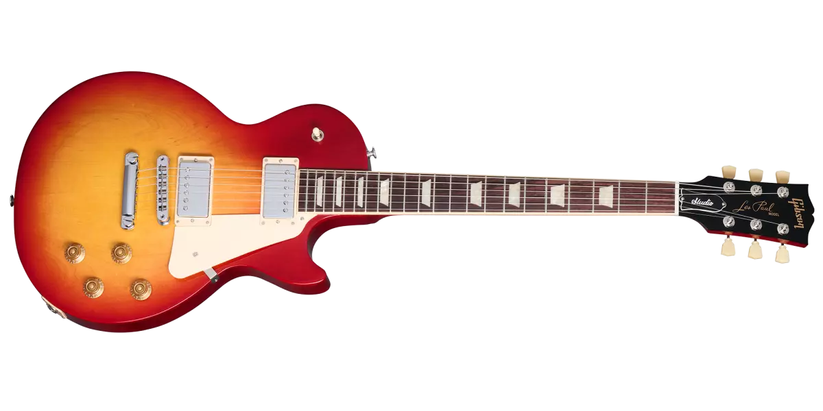 Gibson - Guitare électrique Les Paul Studio avec étui souple - Heritage Cherry Sunburst