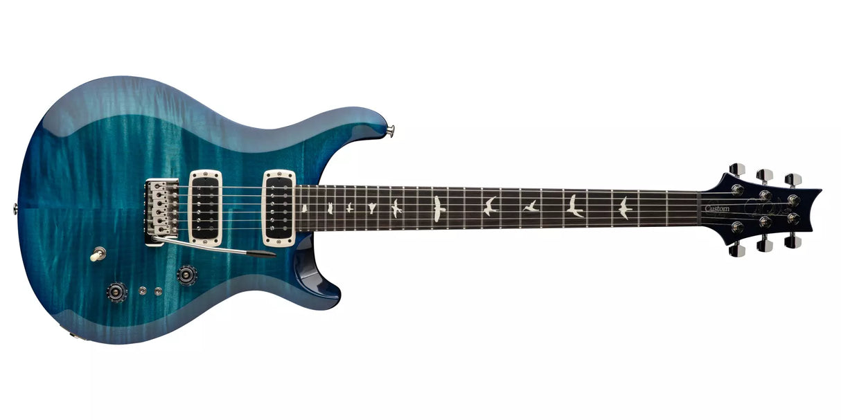 Guitare électrique PRS S2 Custom 24-08 avec housse - Bleu lac 112819LB
