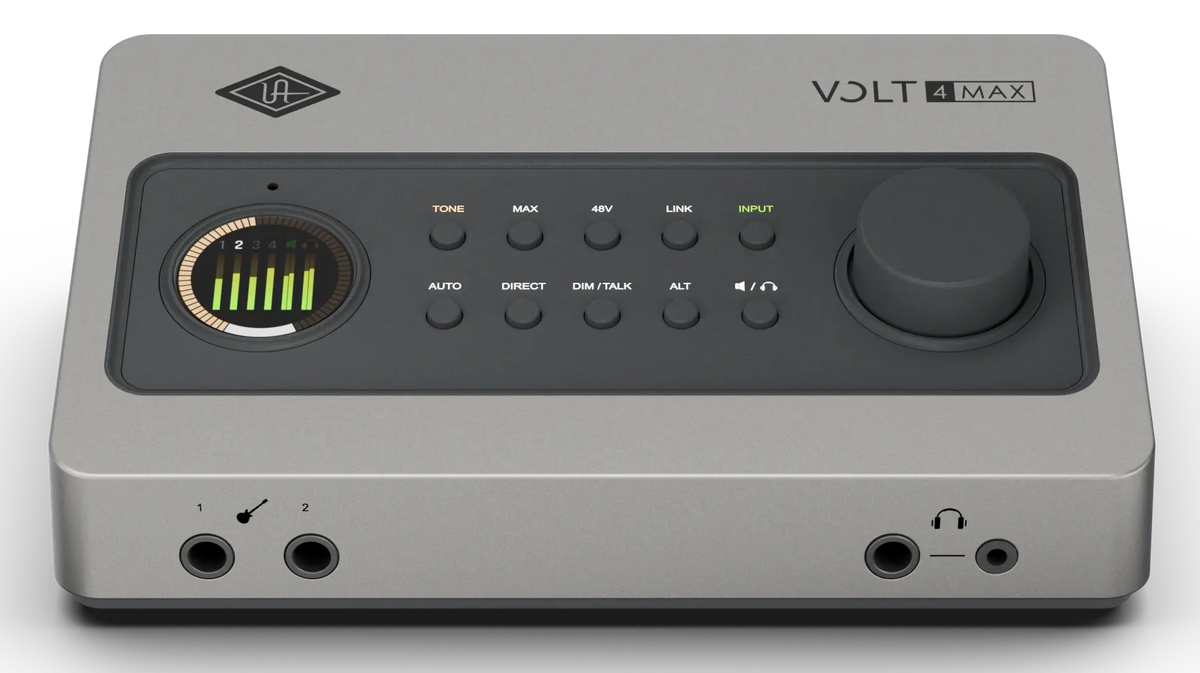 Interface audio USB Volt 4 Max avec modelage de tonalité et compression intégrés