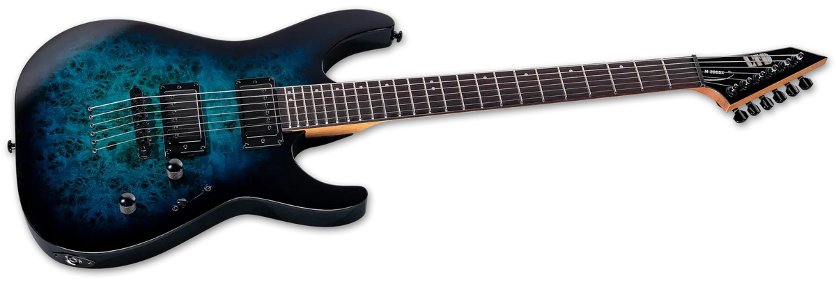 LTD M-200DX Electric Guitar - Blue Burst