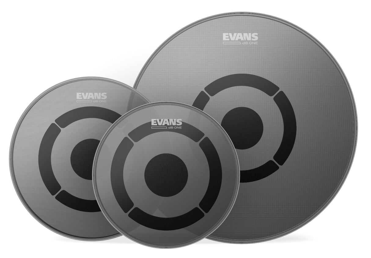 Evans - Pack de têtes de tom dB One (12, 13, 16)