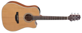 Takamine - Guitare électro-acoustique Dreadnought - Satin naturel