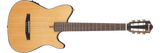 Ibanez - FRH10N Nylon String Acoustic/Electric Guitar - Natural Flat