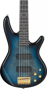 Ibanez - Basse électrique 5 cordes Gio SR - Transparent Marine Burst