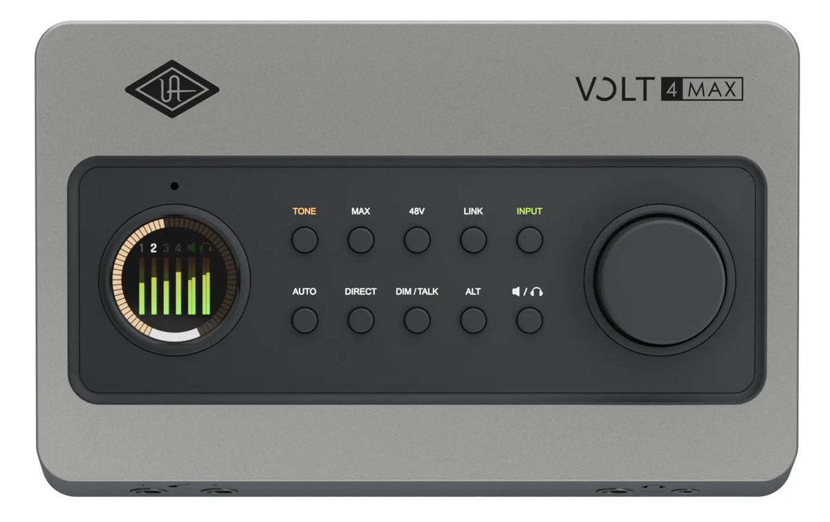 Interface audio USB Volt 4 Max avec modelage de tonalité et compression intégrés