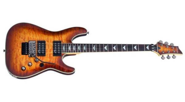 Schecter				 				Guitare électrique Omen Extreme-FR - Vintage Sunburst