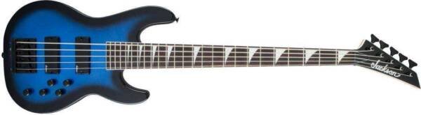 Jackson Guitars
JS Series Concert Bass JS3V, touche en amarante - Metallic Blue Burst