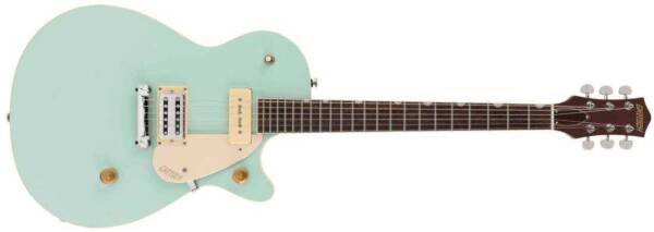 Gretsch Guitars G2215-P90 Streamliner Junior Jet Club Guitar, laurel fretboard - Mint Metallic