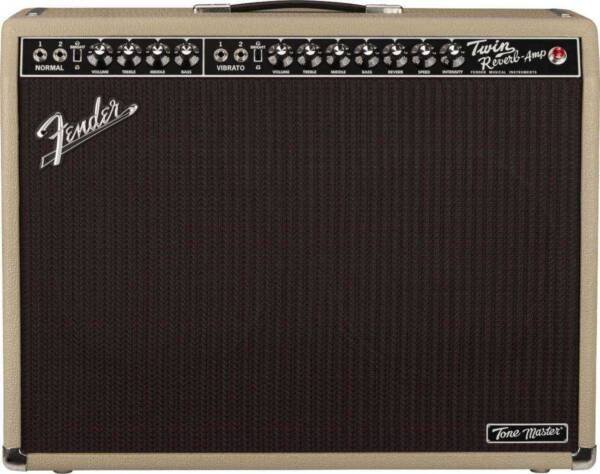 Fender Tone Master Twin Reverb Blonde Amplifier, 120V