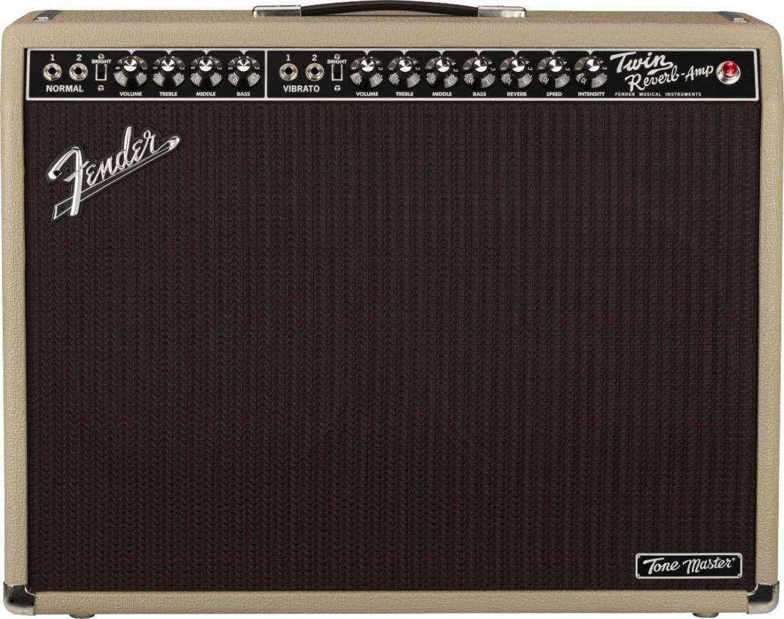 Fender Tone Master Twin Reverb Blonde Amplifier, 120V - metronomie.com