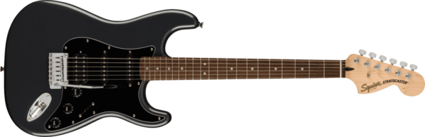 Squier Set Affinity Stratocaster HSS with 15G, carrying bag - Charcoal Frost Metallic - Image 2