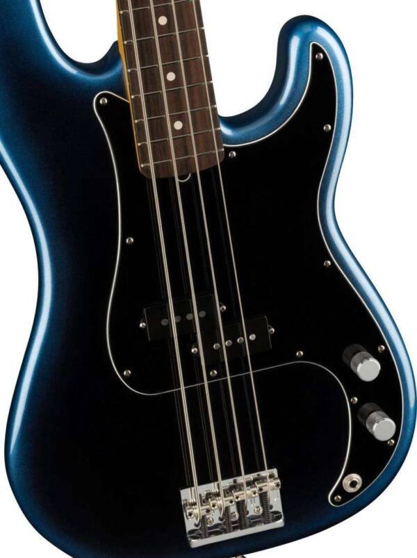 Fender Precision Bass American Professional II, rosewood fingerboard - Dark Night - Image 2