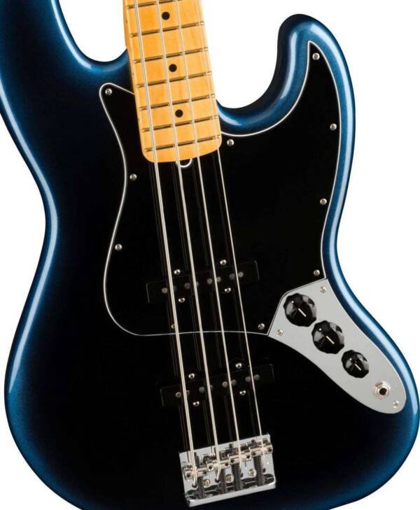 Fender Jazz Bass American Professional II, maple fingerboard - Dark Night - Image 2