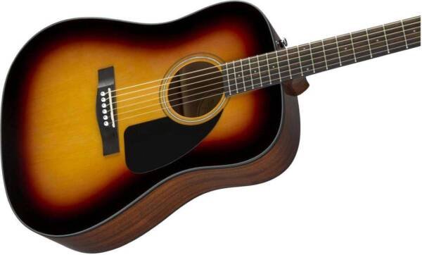 Fender Dreadnought CD-60 with case - Sunburst - Image 2