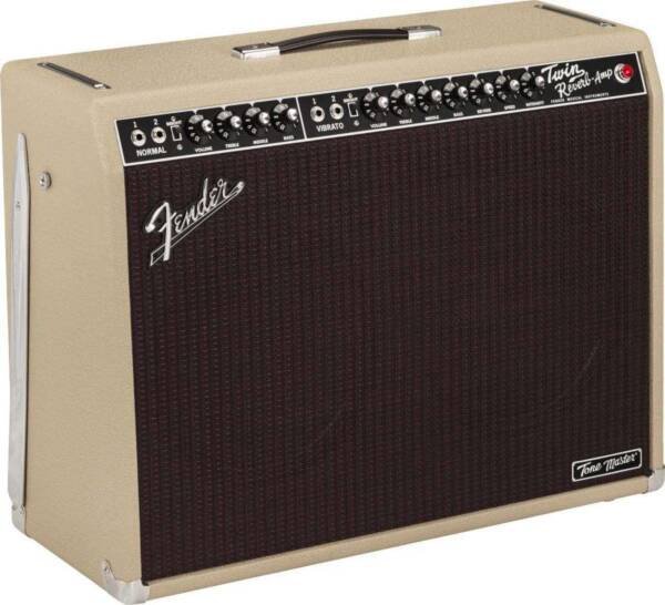 Fender Tone Master Twin Reverb Blonde Amplifier, 120V - Image 2