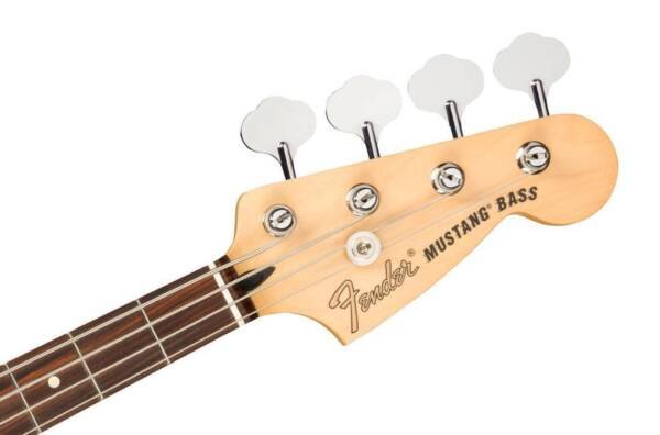 Fender Player Series Mustang PJ Bass with Pau Ferro fingerboard - Aged Natural - Image 3