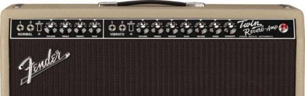 Fender Tone Master Twin Reverb Blonde Amplifier, 120V - Image 3