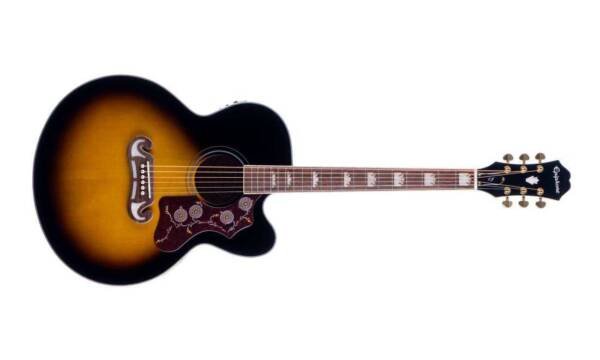 Epiphone				 				Guitare électro-acoustique EJ-200 Super Jumbo - Vintage Sunburst