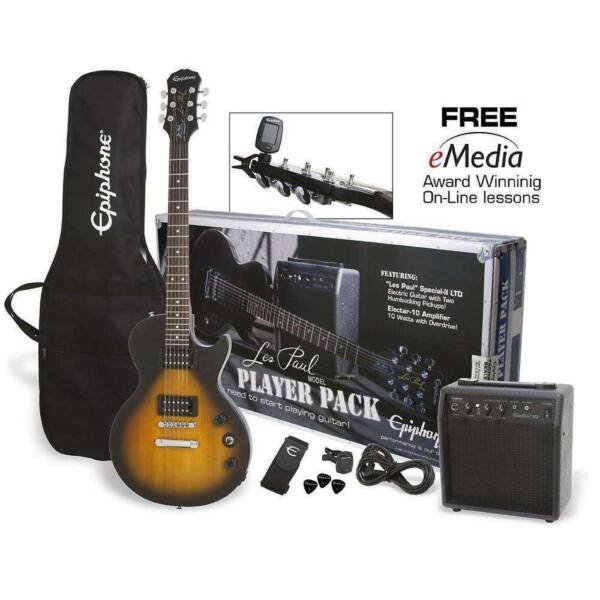 Epiphone Les Paul Special II Player Pack - Vintage Sunburst