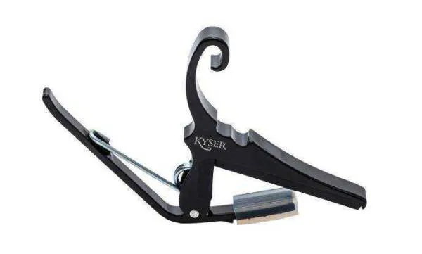 Quick-change capo for classical guitar - Black