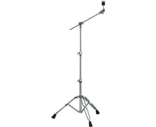 Double-braced cymbal pole support