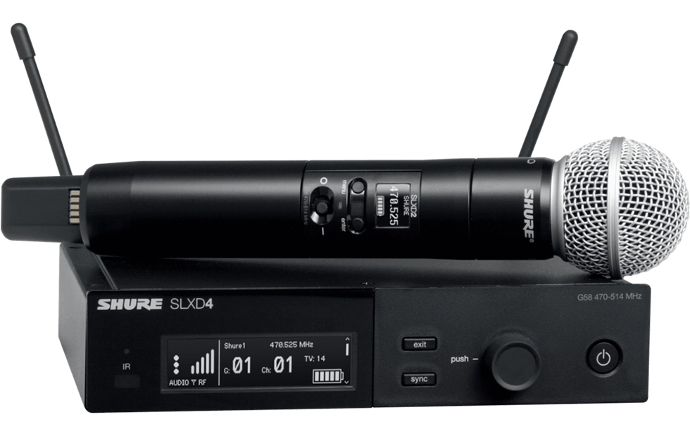 Shure SLXD24/SM58 Wireless System with SM58 Handheld Transmitter
